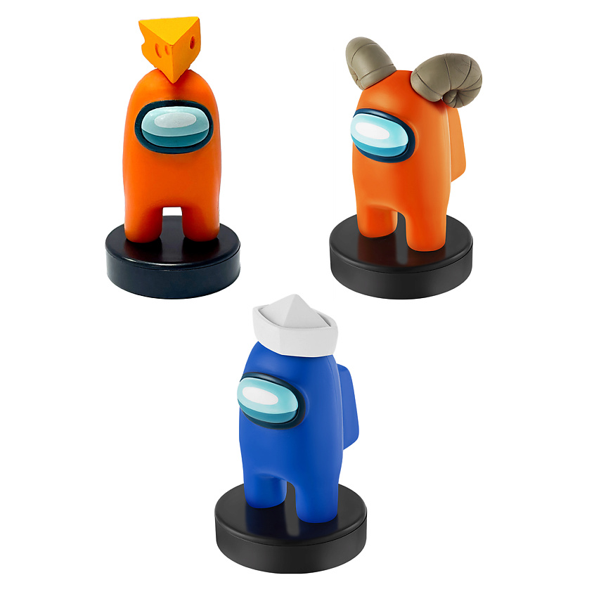 Изображение товара Набор штампиков Among Us серия 2 для творчества и подарка 3 шт.