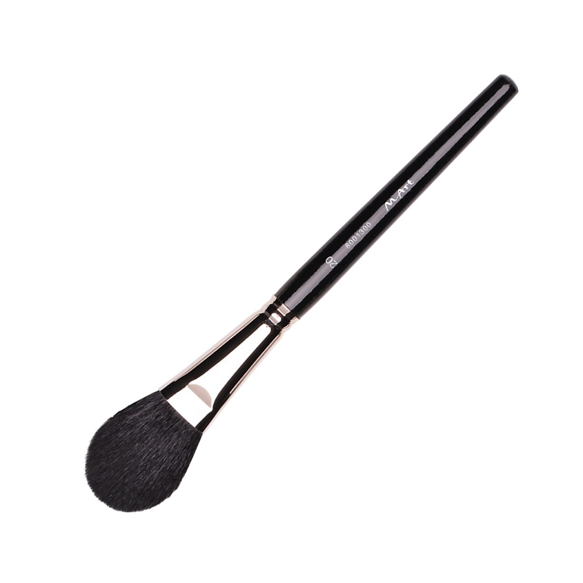 Изображение товара M.ART Кисть для лица № 20 овальная, коза черная, 1 шт.