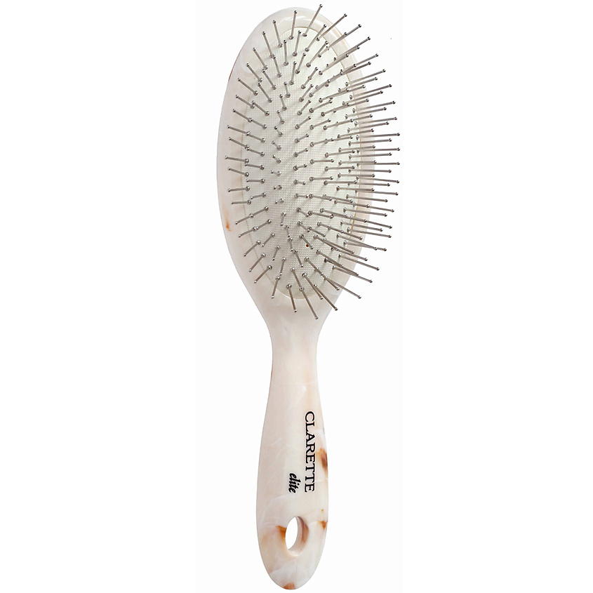 Изображение товара CLARETTE Расческа для волос массажная с металлическими зубьями, 1 шт.