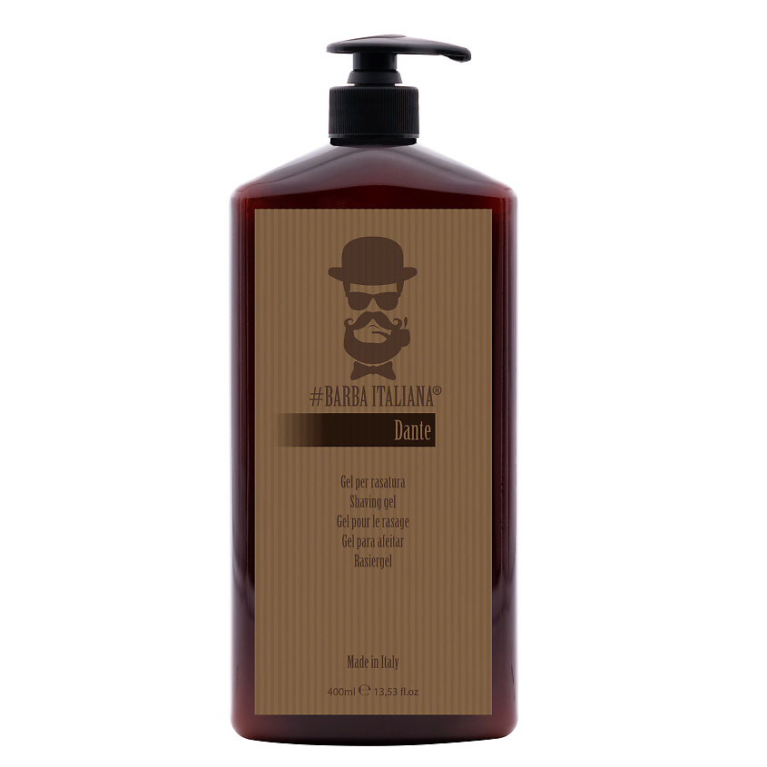 Изображение товара BARBA ITALIANA Гель для бритья Dante, 400 мл