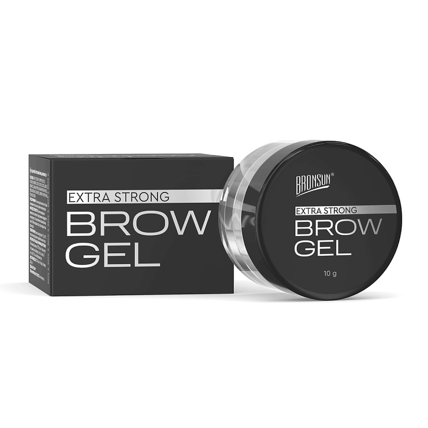 Изображение товара BRONSUN Гель для бровей суперсильной фиксации Extra Strong Brow Gel, 10 г