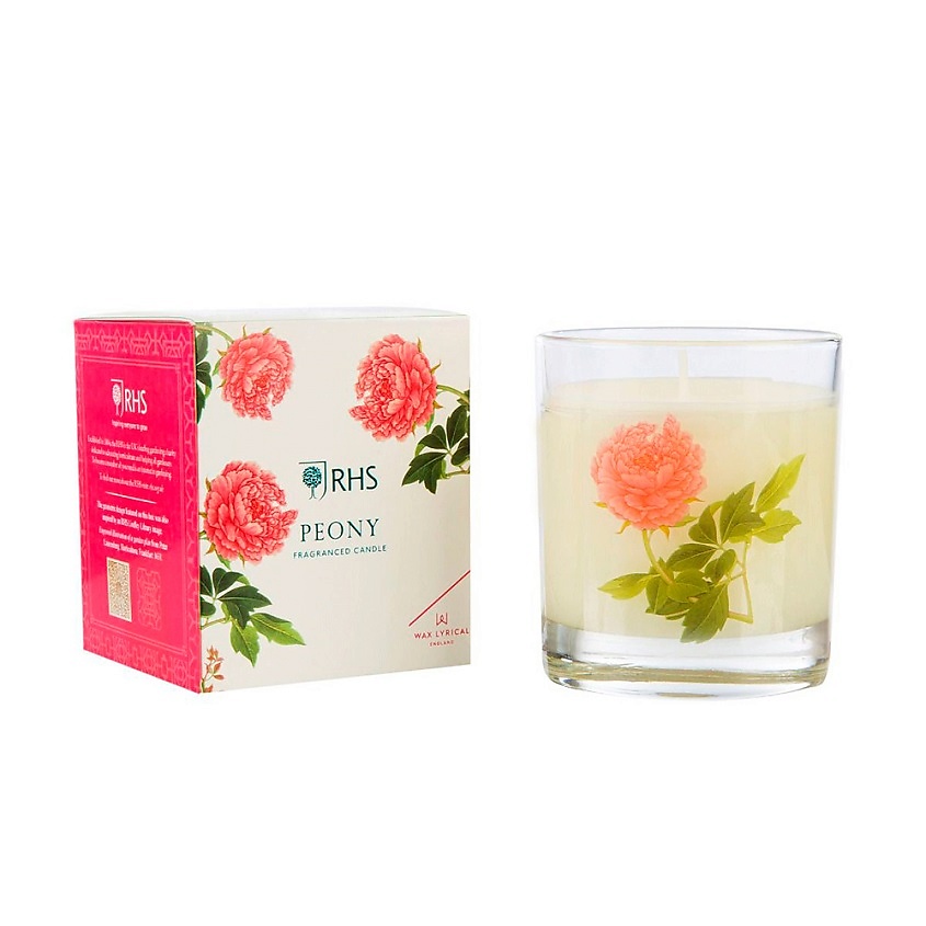 Изображение товара Ароматическая свеча Цветущий пион от Wax Lyrical, 190 г