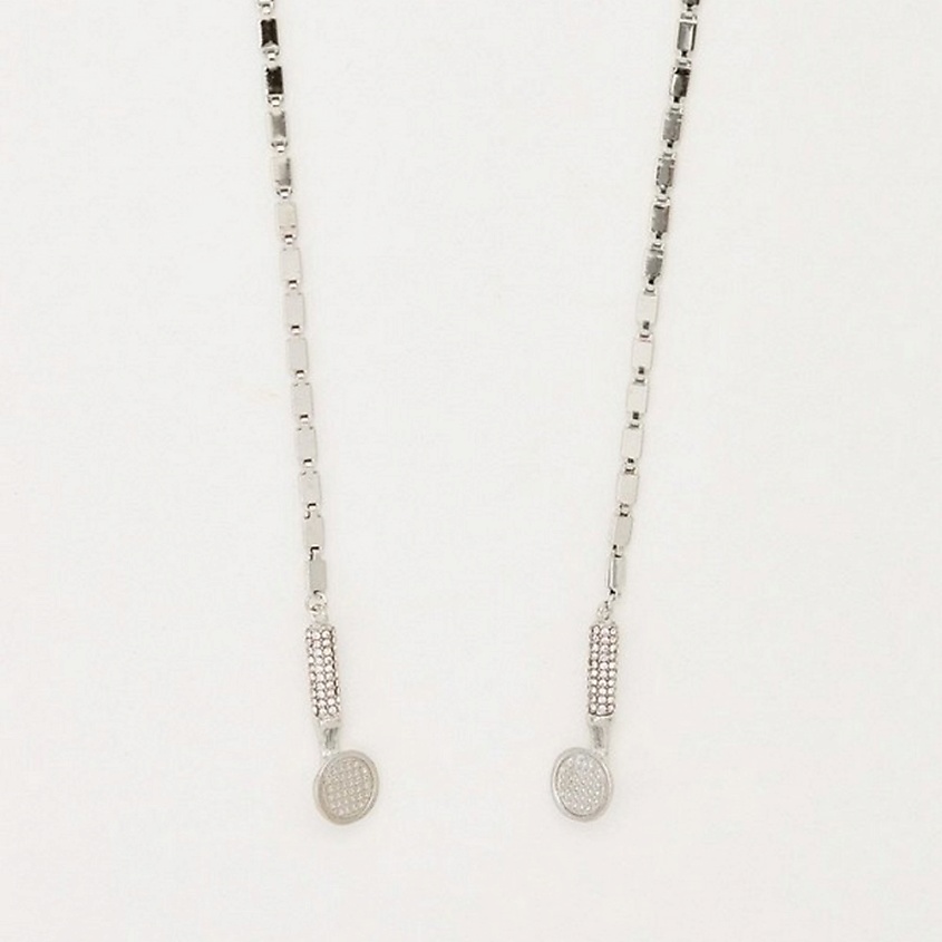 Изображение товара BOCCIOLO Колье EAR-PHONE, Серебряный