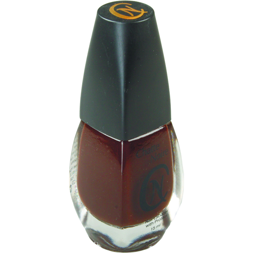 Изображение товара CHATTE NOIRE Лак для ногтей Эмаль Brown, тон 019 темный шоколад, 15 цвет