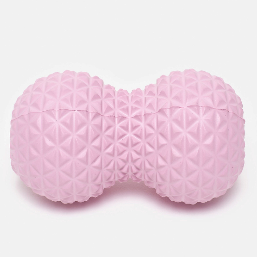 Изображение товара L-V-P Массажный мяч двойной для фитнеса йоги, цвет: Розовый, 1 цвет