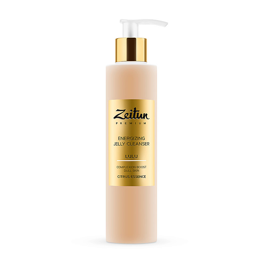 Изображение товара ZEITUN Гель для умывания энергетический для тусклой кожи с витамином С и мандарином Lulu, 200 мл