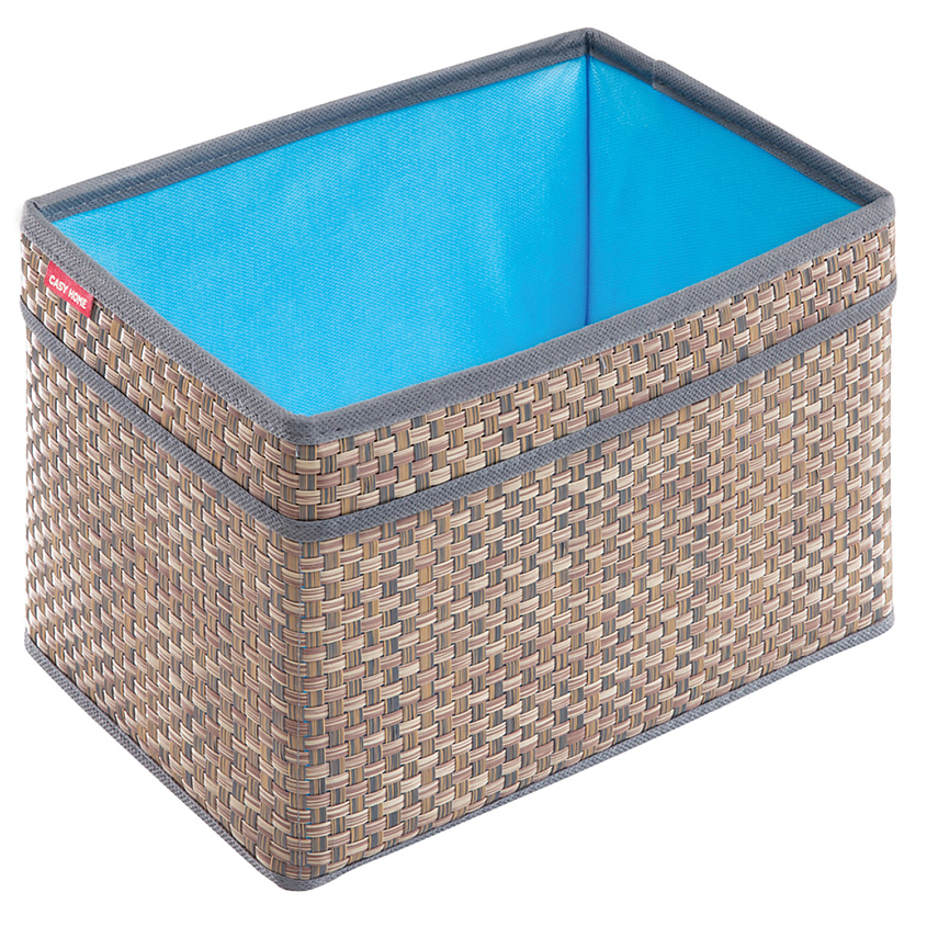 Изображение товара Корзина для хранения с ручками ВА-072 28х18х18 см стильная и практичная