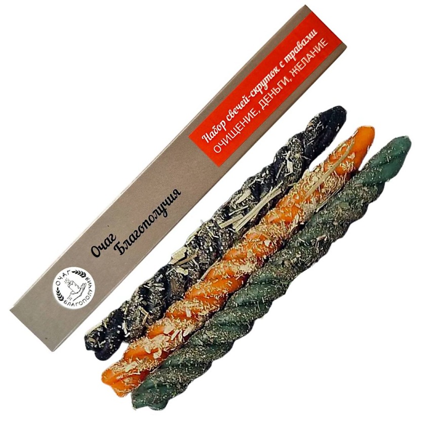 Изображение товара Магические свечи наборы для привлечения денег любви и очищения из натурального пчелиного воска