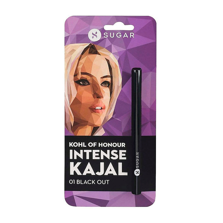 Изображение товара SUGAR Карандаш-каял для глаз Kohl Of Honour, 01 Блэк Аут 0,25 г