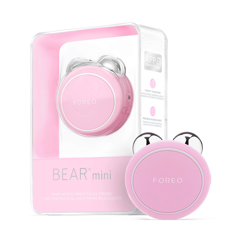 Изображение товара FOREO BEAR mini Микротоковое тонизирующее устройство для лица с 3 уровнями интенсивности, 1 шт.