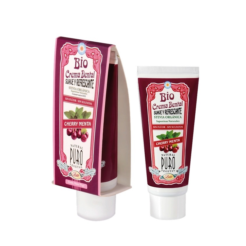 Изображение товара BOTI-K Зубная паста натуральная Вишня и Мята Bio Crema Dental Cherry y Menta, 75 г