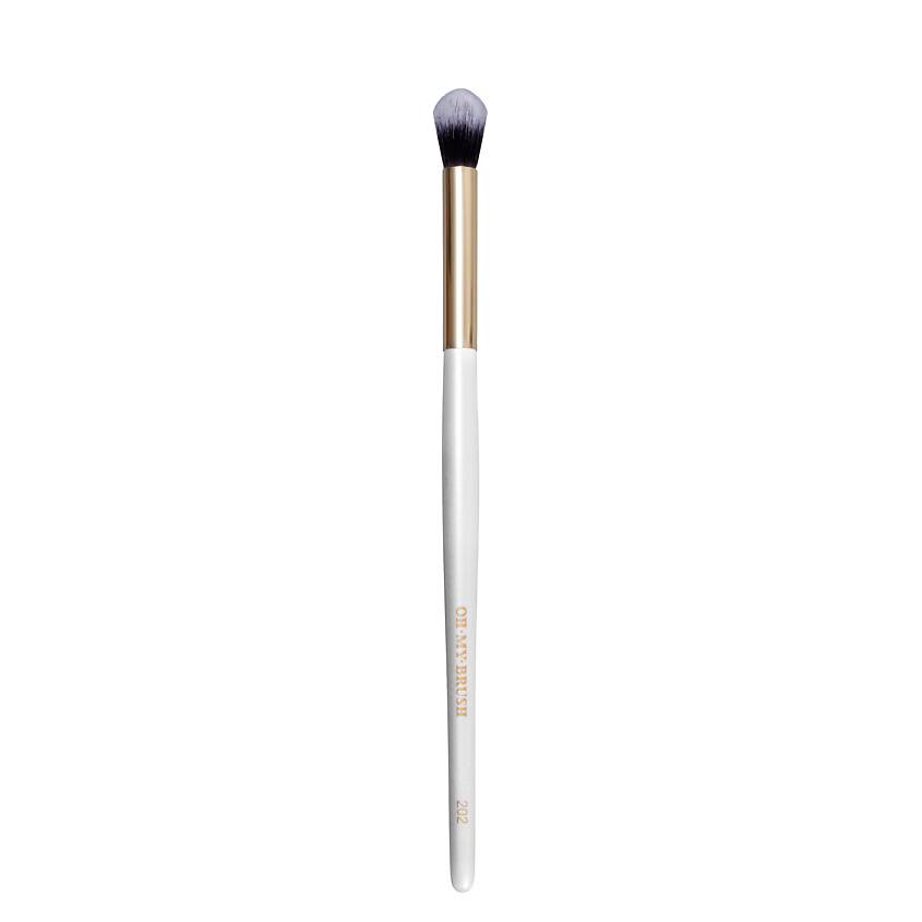Изображение товара OH MY BRUSH Кисть для теней Crease Blending Eye Brush 202, цвет: Белый