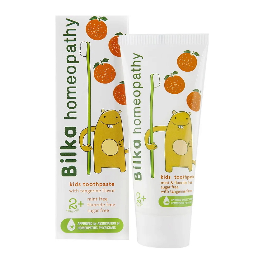 Изображение товара BILKA Зубная паста Bilka Kids Homepathy 2+, 50 мл