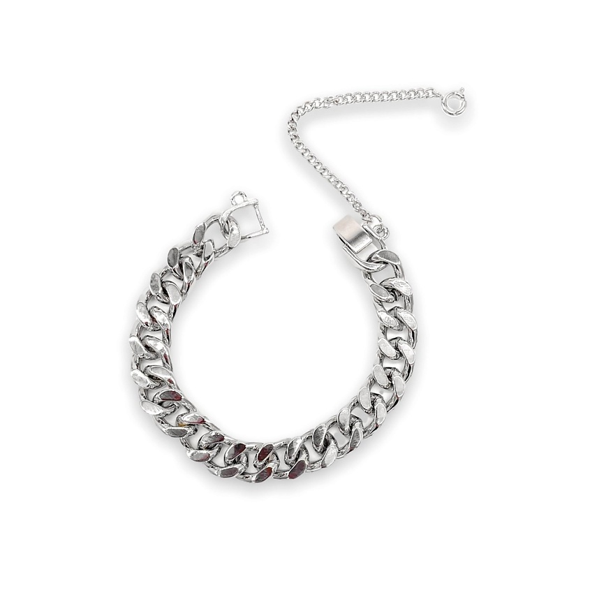Изображение товара FOROSTINA.K Браслет Змейка, цвет: Серебряный