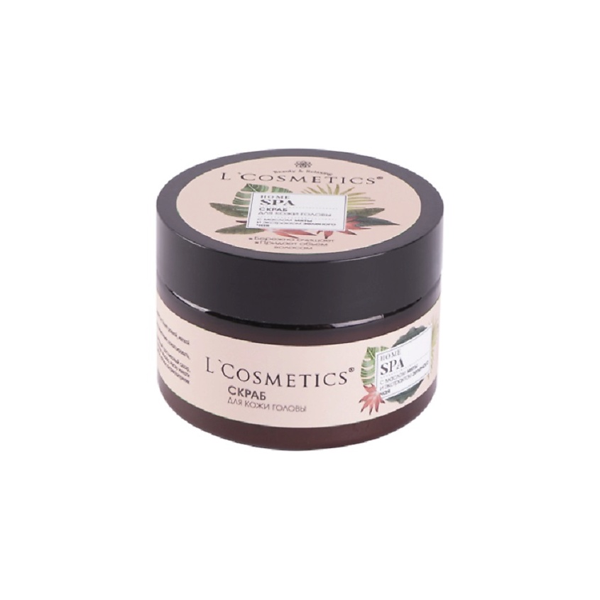 Изображение товара LCOSMETICS Скраб для кожи головы с мятой и зеленым чаем 100 мл Home SPA