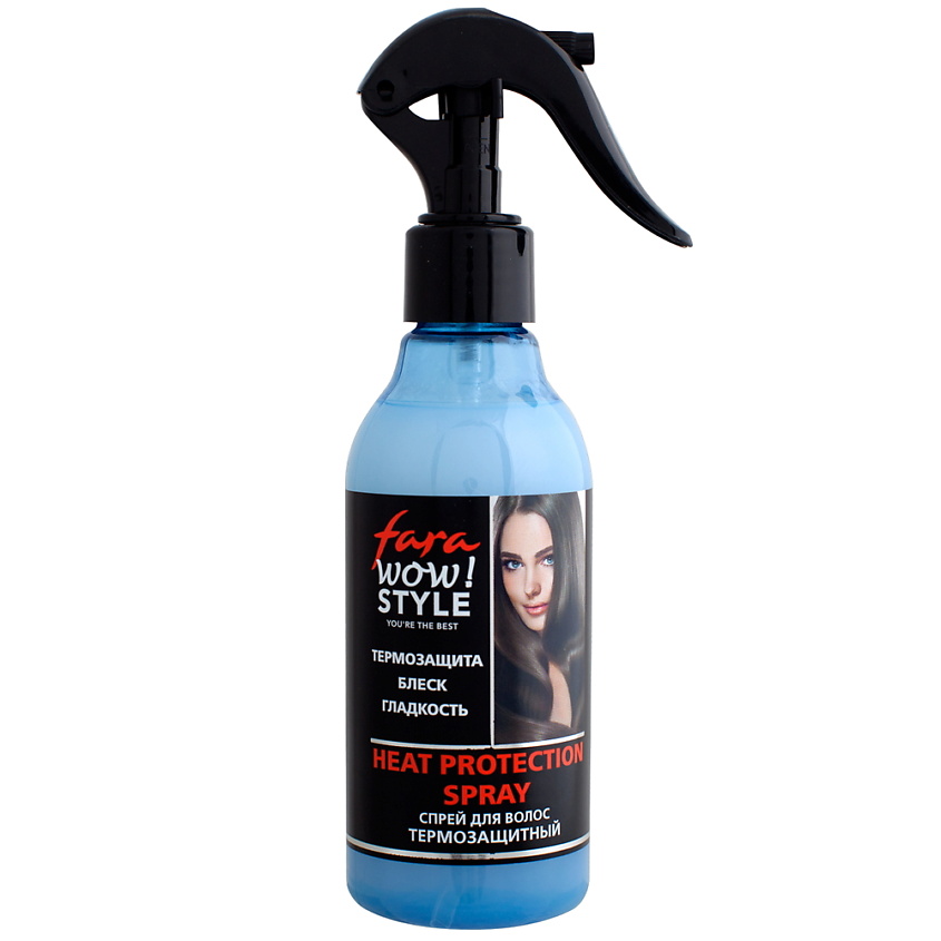 Изображение товара FARA Wow Style Спрей для волос ТЕРМОЗАЩИТНЫЙ, 200 мл
