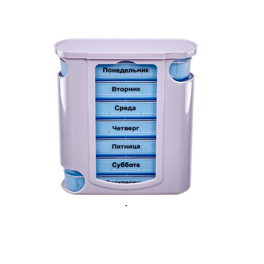 Изображение товара BRADEX Контейнер для таблеток «НЕДЕЛЬКА», Белый