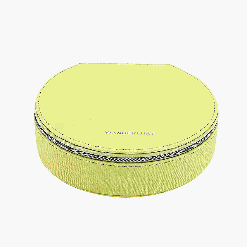 Изображение товара Стильная шкатулка для украшений Wanderlust Yellow 18x17x5 см