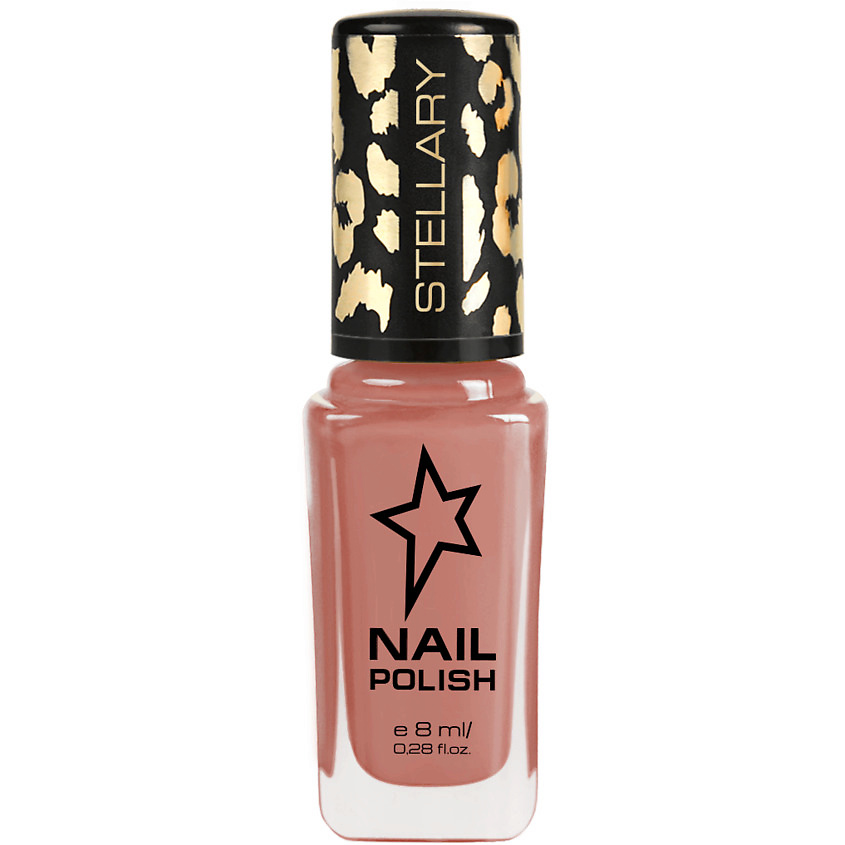 Изображение товара STELLARY Лак для ногтей со стойким глянцевым покрытием для легкого нанесения Nail Polish, № 53 Амаретто, 8 мл