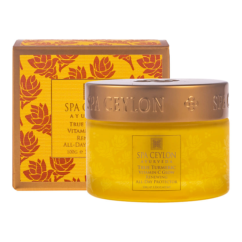 Изображение товара SPA CEYLON Дневной крем для лица с витамином С "КУРКУМА", 100 г