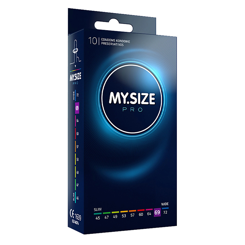 Изображение товара MYSIZE Презервативы ультратонкие, размер 69, 10 шт.