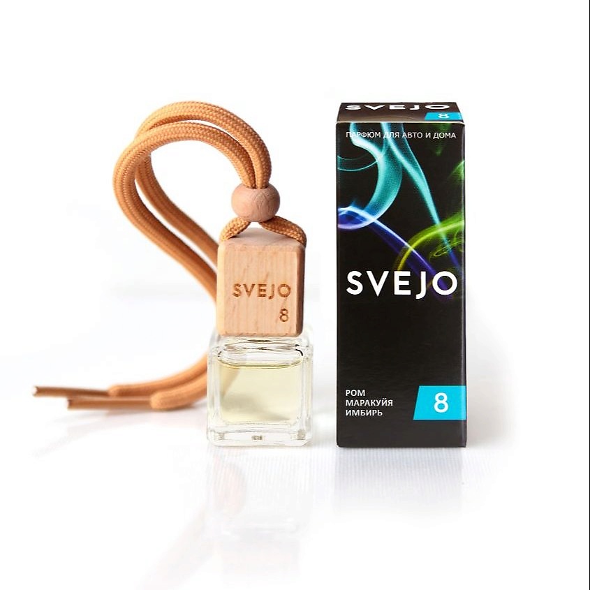 Изображение товара Парфюмированный ароматизатор SVEJO №8 6 мл для автомобиля и помещений