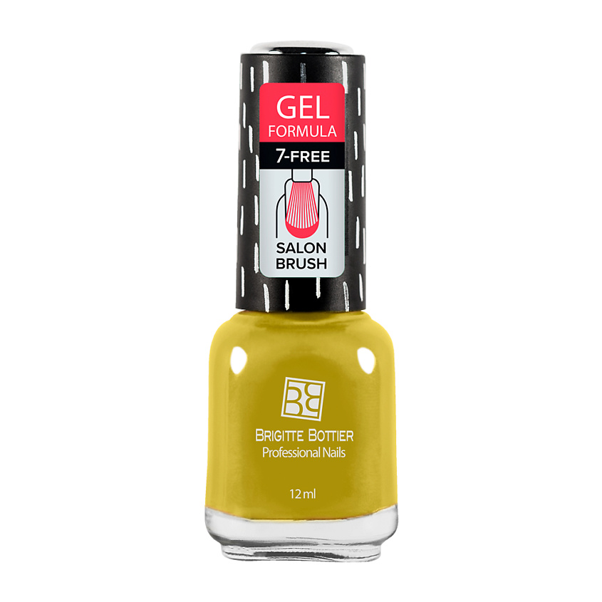 Изображение товара BRIGITTE BOTTIER Лак для ногтей GEL FORMULA тон 28 солнечный, 028