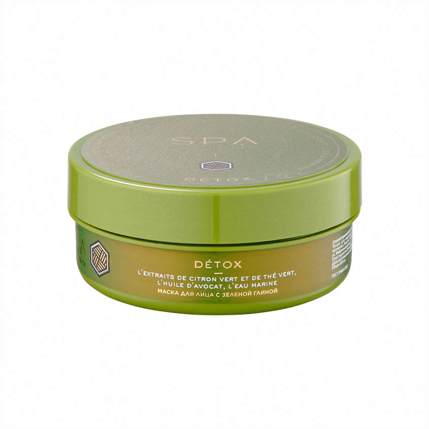 Изображение товара SPA A LA CARTE Маска для лица с зеленой глиной Detox, 100 мл