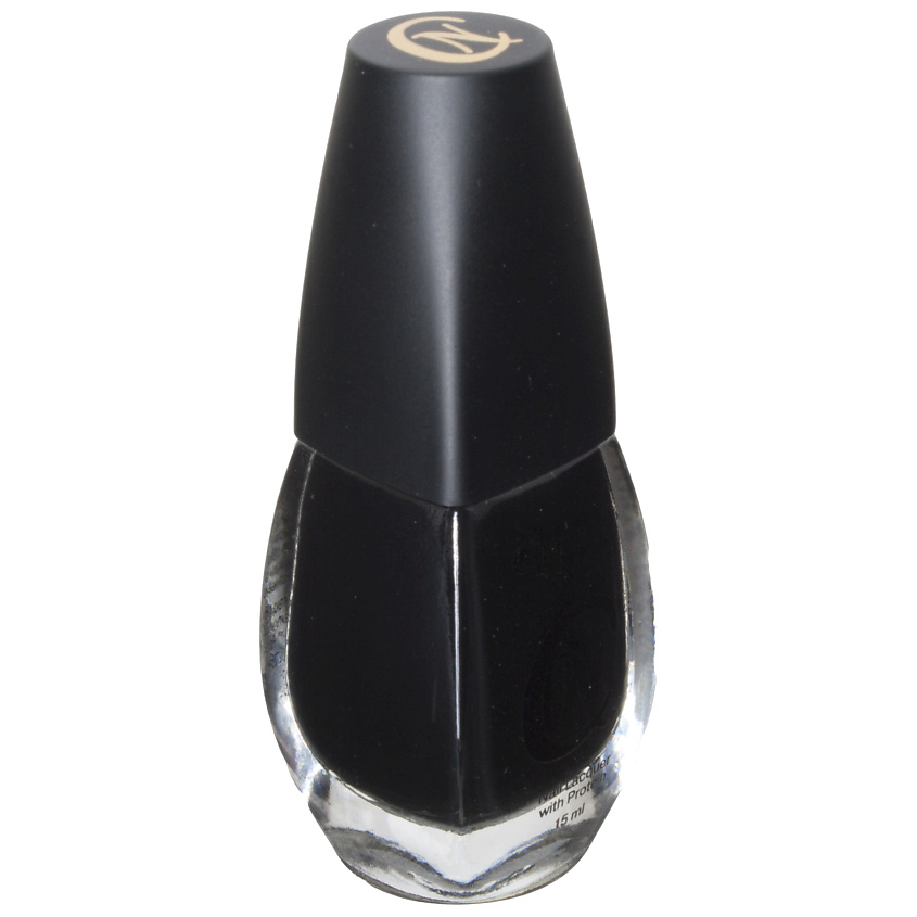 Изображение товара CHATTE NOIRE Лак для ногтей Эмаль черный 001 быстро сохнущий безопасный для ногтей