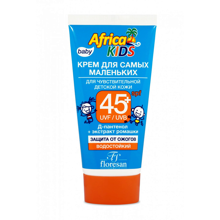 Изображение товара FLORESAN Крем для самых маленьких Africa Kids SPF45+, 50 мл