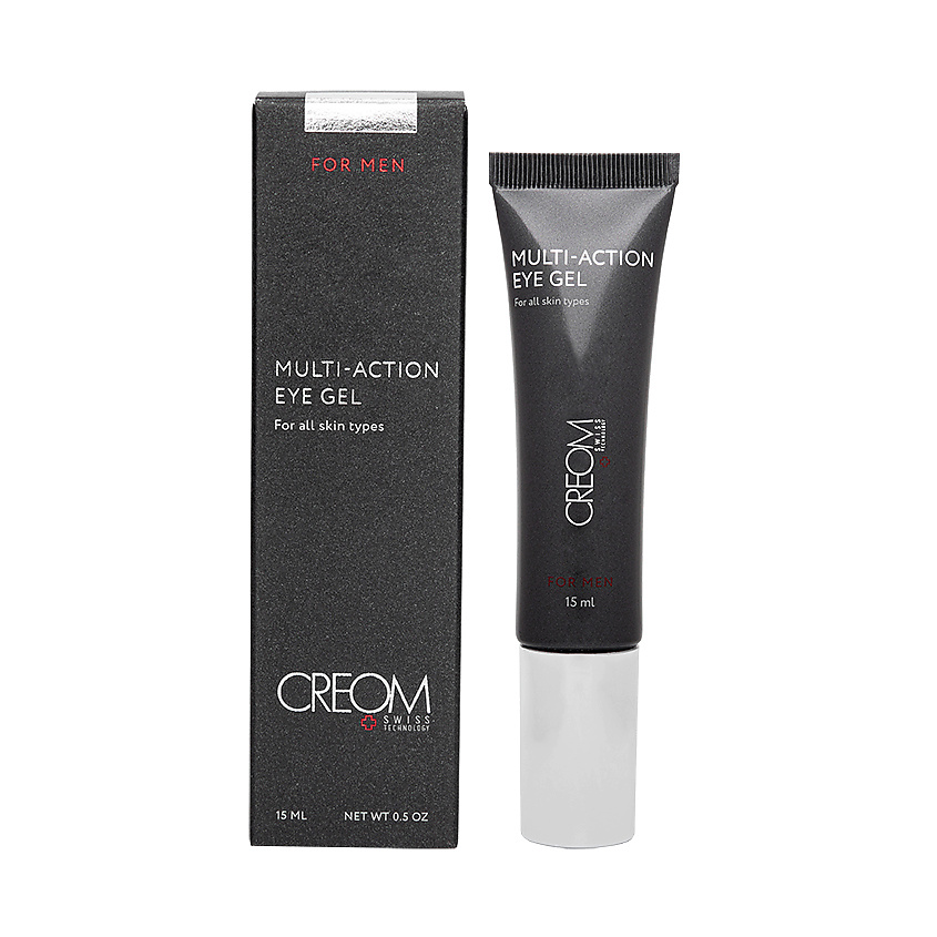Изображение товара CREOM Мультифункциональный крем для глаз MULTI-ACTION EYE GEL for men, 15 мл
