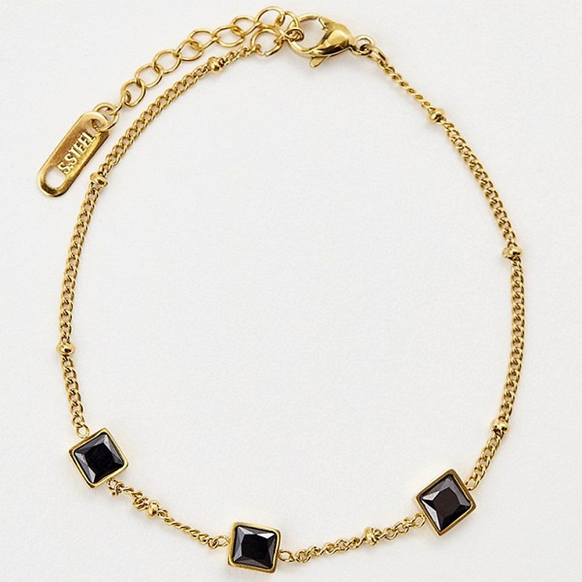 Изображение товара PABUR Браслет BLACK, цвет: черный, размер: 19