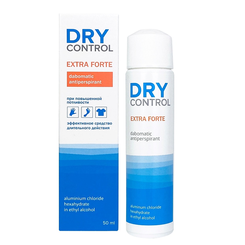 Изображение товара DRYCONTROL Дабоматик антиперспирант Extra forte 50 мл для сильной потливости женщин