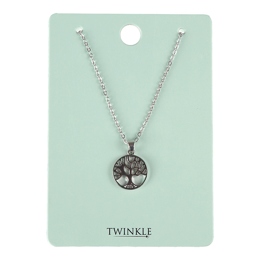 Изображение товара Подвеска с цепочкой TWINKLE Tree для женщин - стильный аксессуар