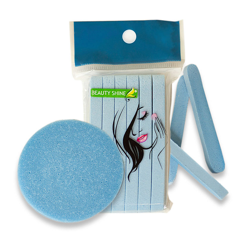 Изображение товара BEAUTY SHINE Спонж для умывания косметический прессованный, 1 шт.