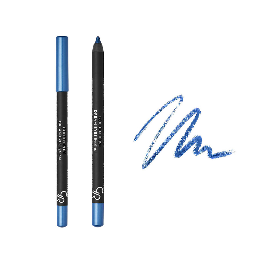 Изображение товара Карандаш для глаз GOLDEN ROSE DREAM EYES №418 со шелковистой текстурой для выразительного макияжа