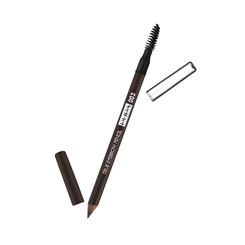 Изображение товара PUPA Карандаш для бровей TRUE EYEBROW PENCIL, № 003 Темно-коричневый, 1 г