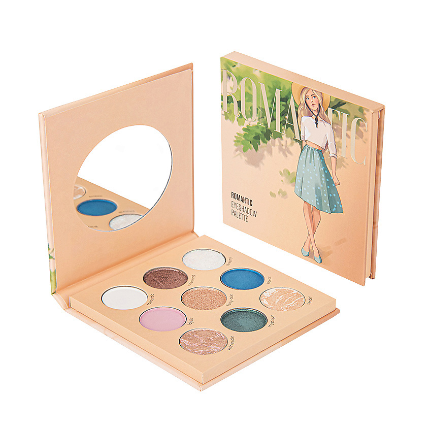 Изображение товара Палетка для макияжа глаз 9 оттенков ROMANTIC LЭТУАЛЬ