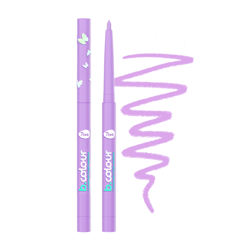 Изображение товара 7DAYS Карандаш для глаз механический каял B.COLOUR, 03 Lavender
