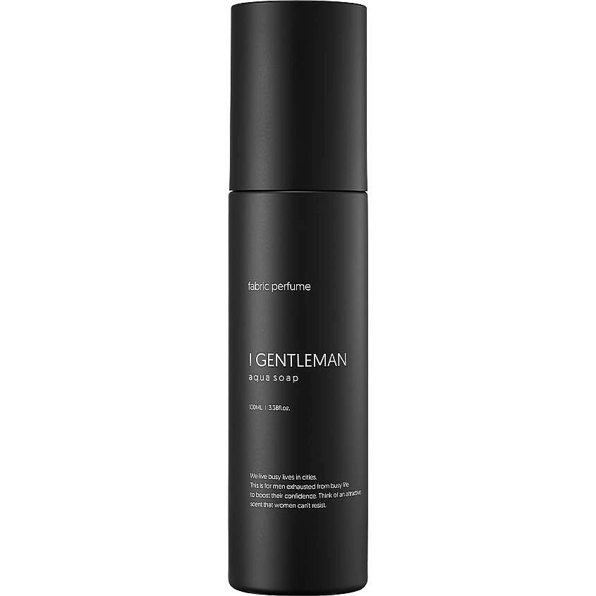 Изображение товара I GENTLEMAN Парфюмерный спрей Fabric Perfume Spray Aqua Soap, 100 мл