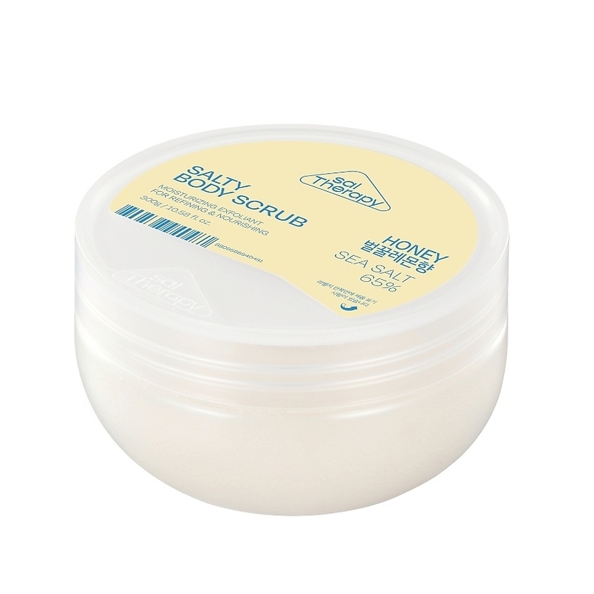 Изображение товара SALTHERAPY Скраб для тела солевой Мед, 300 г