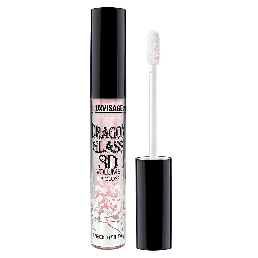 Изображение товара LUXVISAGE Блеск для губ DRAGON GLASS 3D VOLUME тон 03 flamingo