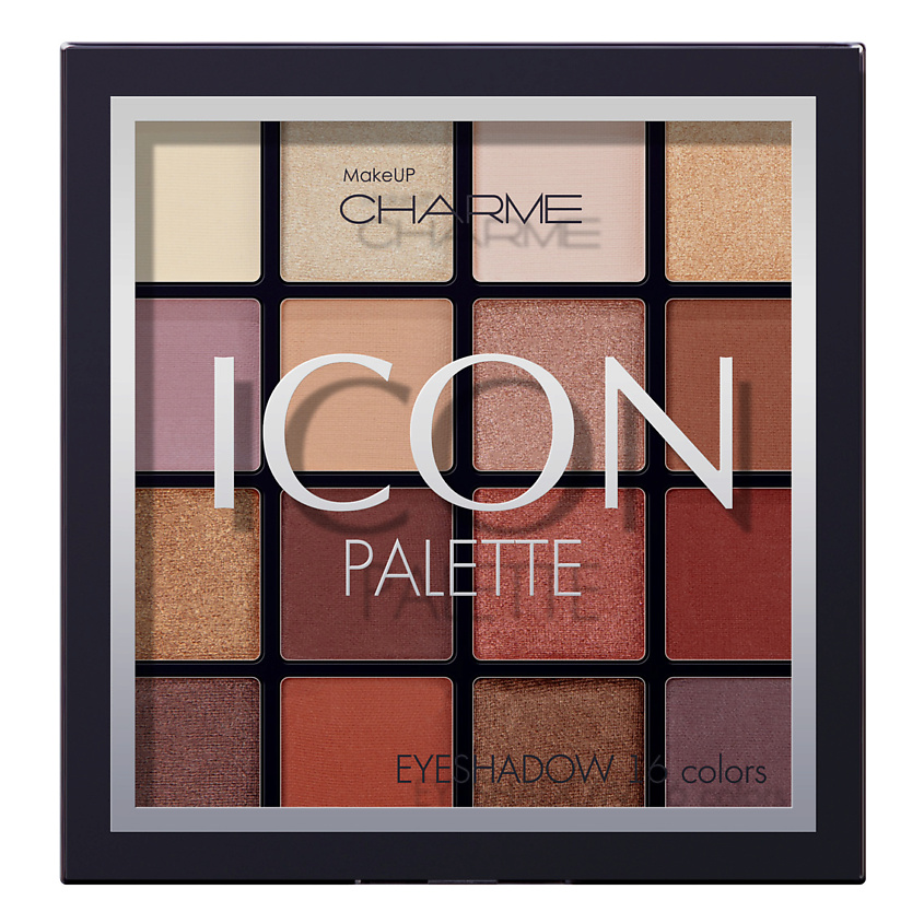 Изображение товара CHARME Тени для век ICON Теплый нюд 01 яркие матовые и шиммерные оттенки