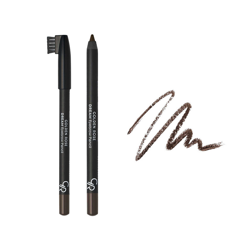 Изображение товара Голден Роуз Карандаш DREAM EYEBROW №307 для бровей легко наносимый и натуральный