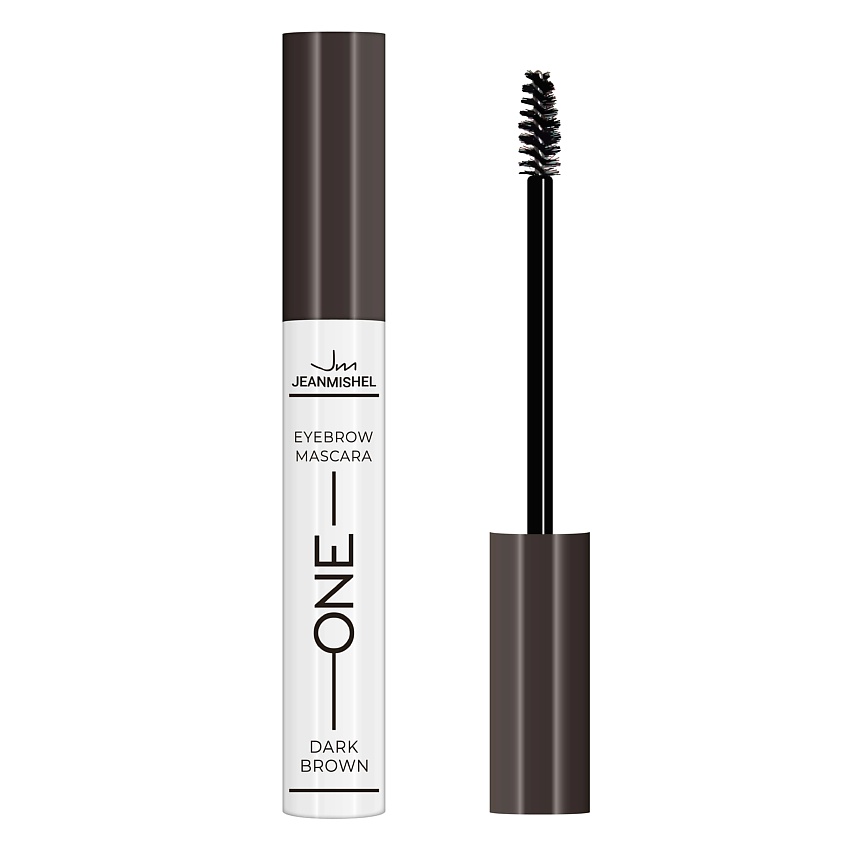 Изображение товара JEANMISHEL Тушь для бровей, темно-коричневый, 8мл, тон 03