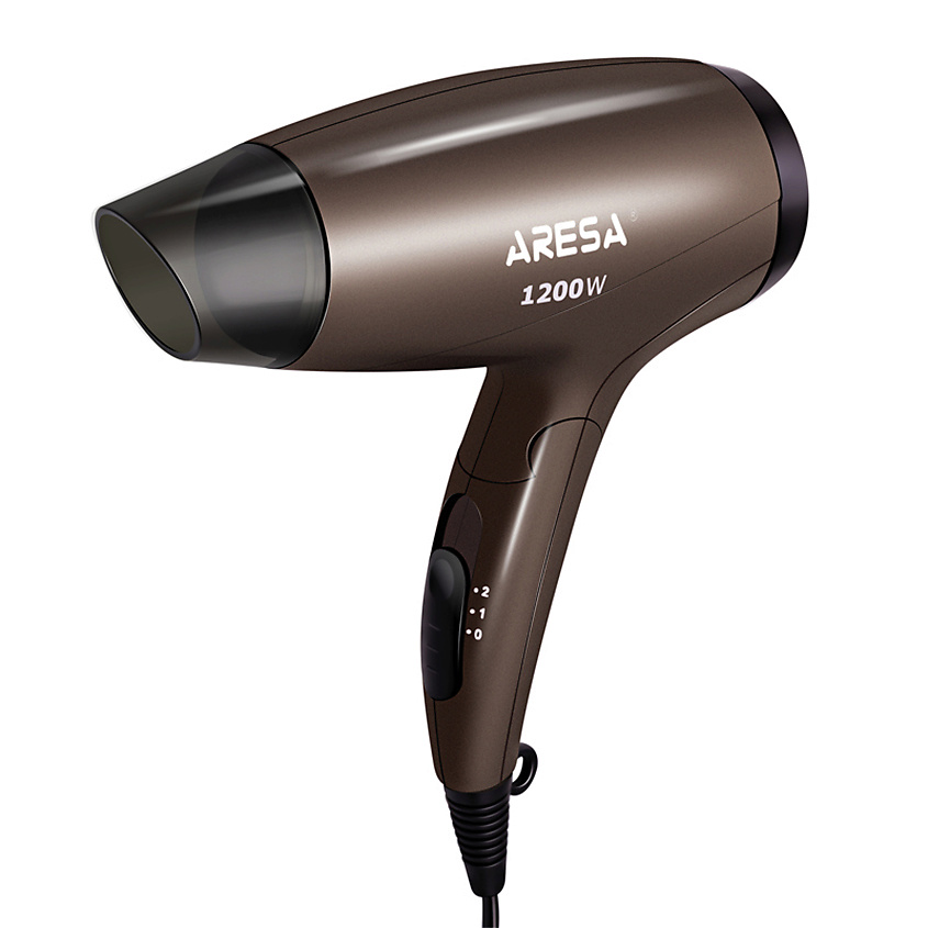 Изображение товара ARESA AR-3214 фен 1250 Вт складная ручка, коричневый