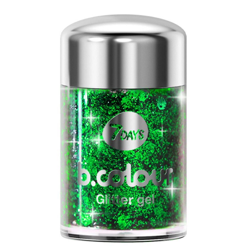 Изображение товара 7DAYS Глиттер для глаз лица губ DARK SIDE, цвет: 01 WITCH EVERYDAY