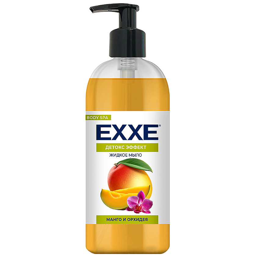 Изображение товара EXXE Жидкое мыло Манго и Орхидея 500 мл натуральное очищение и уход для рук