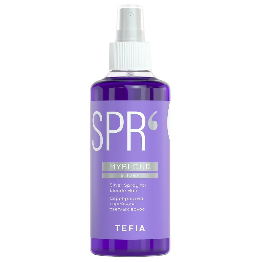 Изображение товара TEFIA Серебристый спрей для светлых волос, MYBLOND, 250 мл