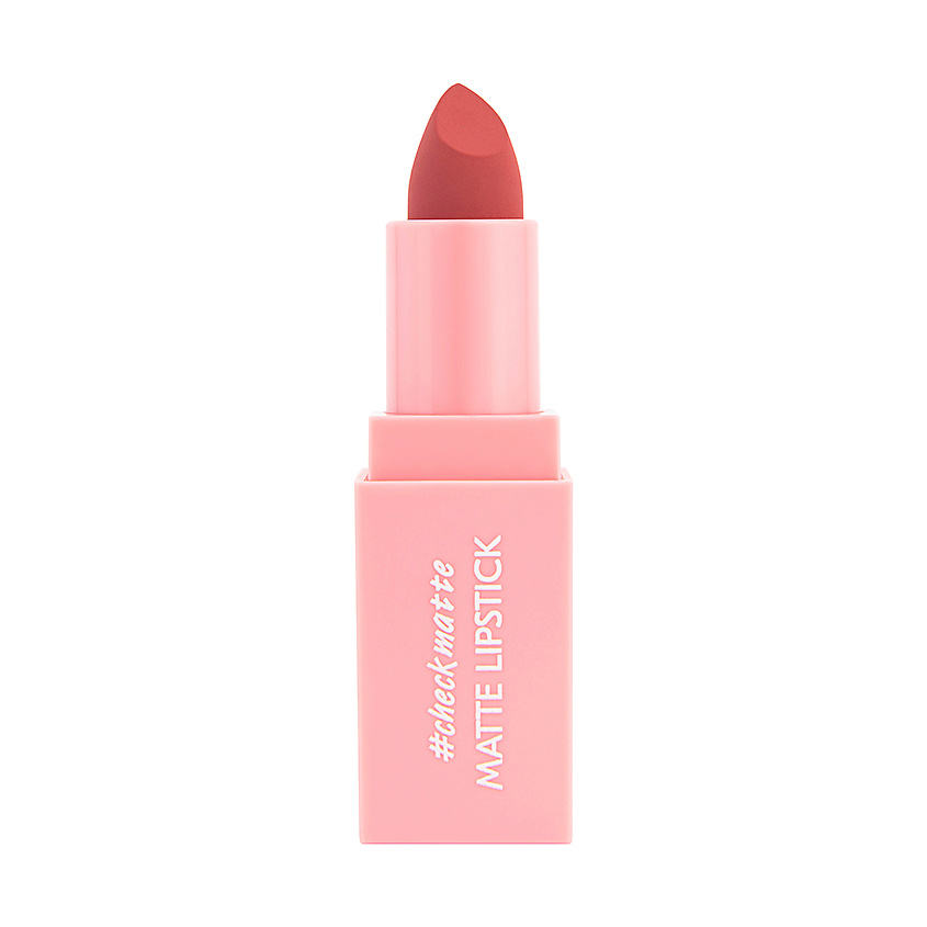 Изображение товара SODA Матовая помада в стике MATTE LIPSTICK #checkmatte, 004 ASHEN SEA, 3 г